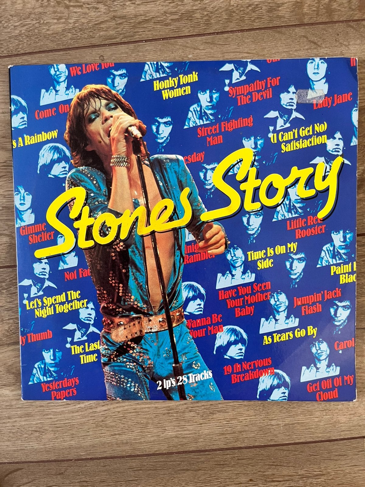 Verzamelalbum Rolling Stones, Ophalen of Verzenden, Zo goed als nieuw, 12 inch, Dubbel-LP