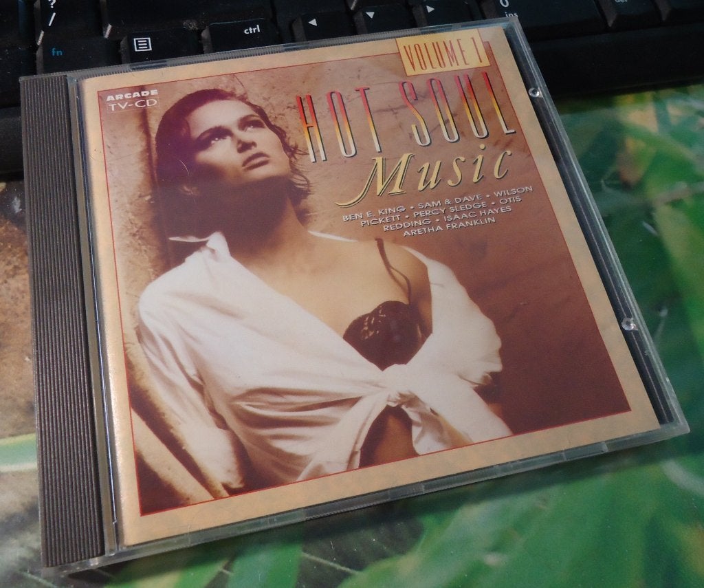 De originele verzamel-CD Hot Soul Music Volume 1 van Arcade., Inclusief boekje, Ophalen of Verzenden, Zo goed als nieuw, Verzamelalbum