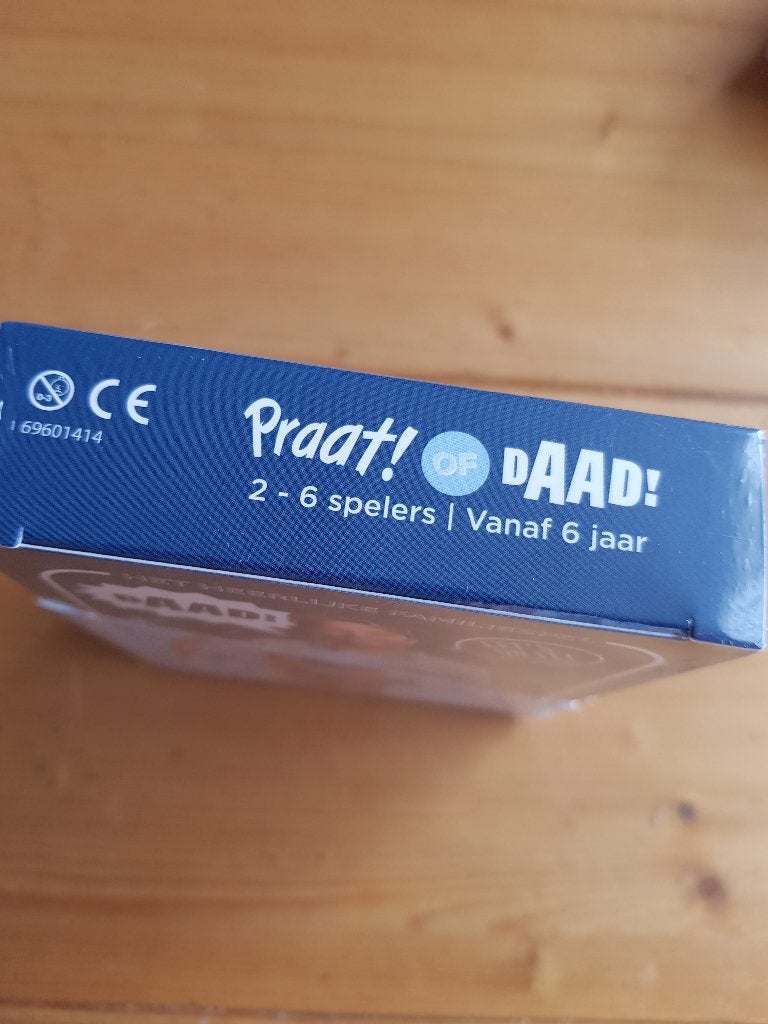 familiespel Praat of daad, Hobby en Vrije tijd, Gezelschapsspellen | Kaartspellen, Vijf spelers of meer, Ophalen, Nieuw