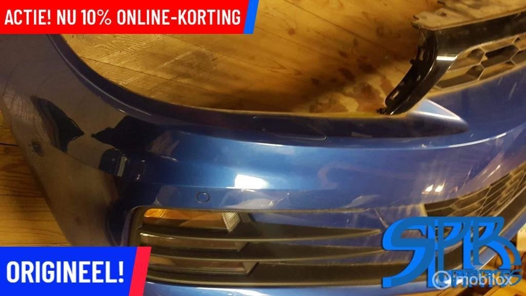 SCIROCCO FACELIFT VOORBUMPER COMPLEET GRILLE LR5Z 6x PDC SRA, Gebruikt, Ophalen of Verzenden, Bumper, Volkswagen