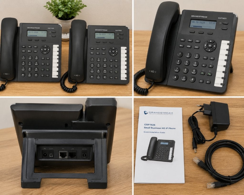 2x Grandstream GXP1625 VOIP Telefoon, Ophalen of Verzenden, Zo goed als nieuw, Telefoon
