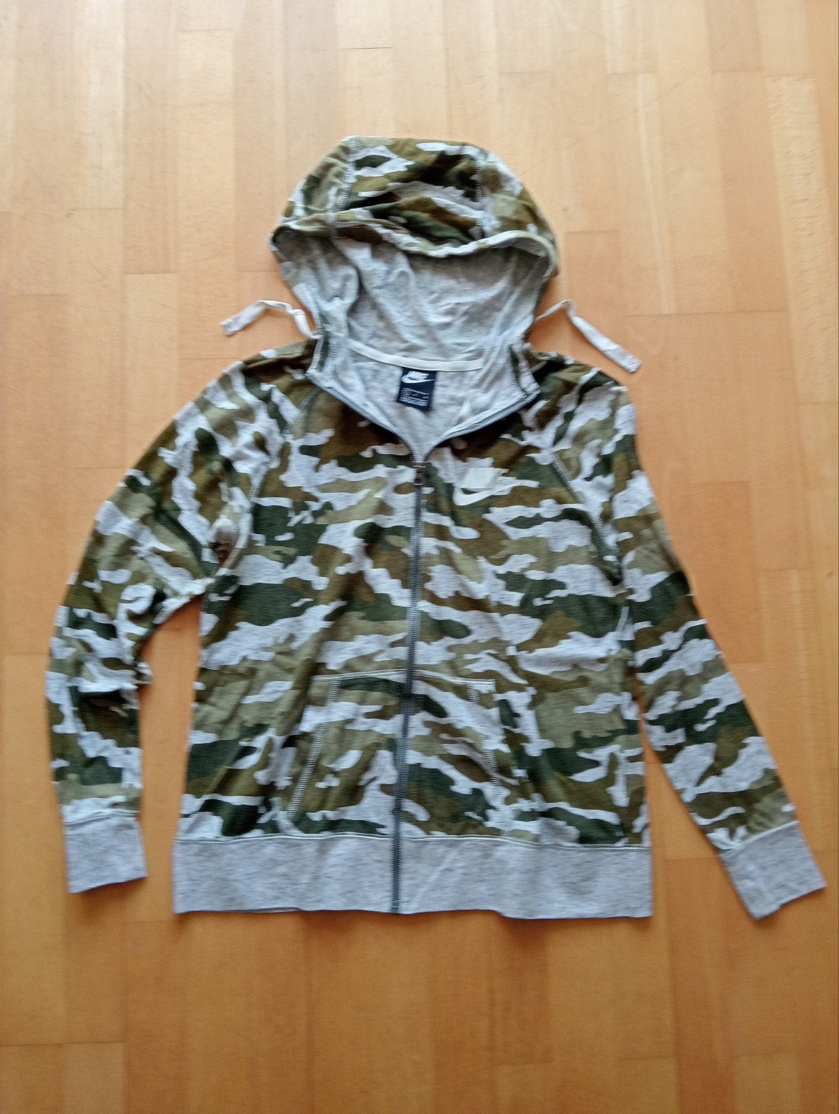 Nike Camouflage Hoodie - Maat L, Maat 42/44 (L), Nike, Ophalen of Verzenden, Gedragen