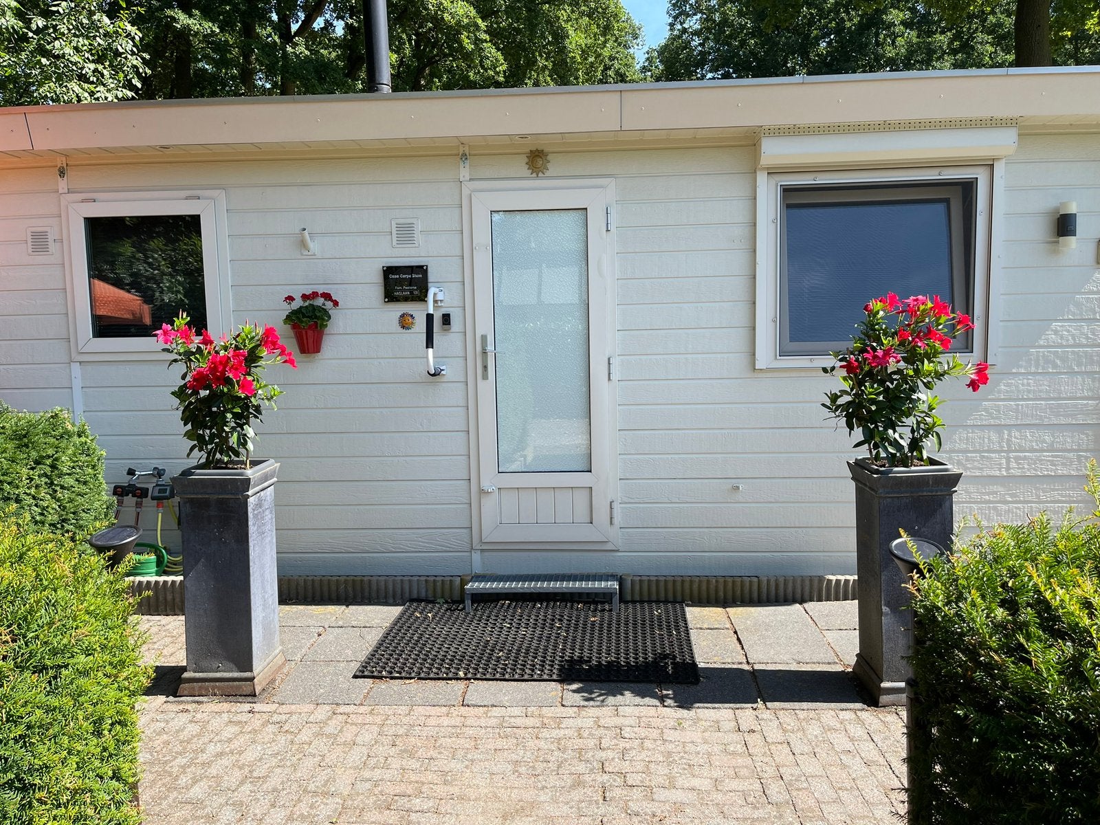 Chalet te koop op recreatiepark Sandberghe in Uden, In bos, Airconditioning, Noord-Brabant, 2 slaapkamers