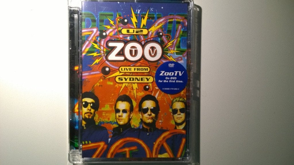 U2 - ZooTV Live From Sydney (DVD), Alle leeftijden, Ophalen of Verzenden, Zo goed als nieuw