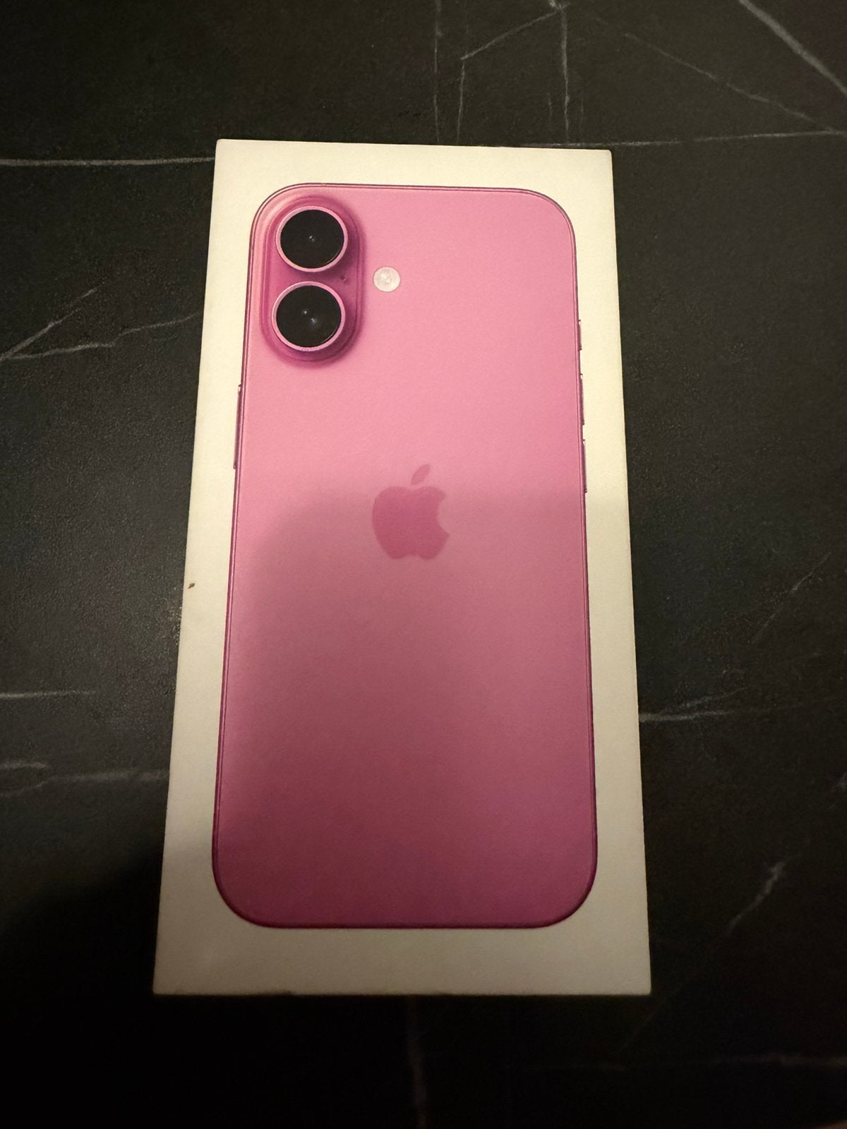 Iphone 16 beschadigd, Telecommunicatie, Mobiele telefoons | Apple iPhone, Ophalen, Gebruikt, Roze, 128 GB