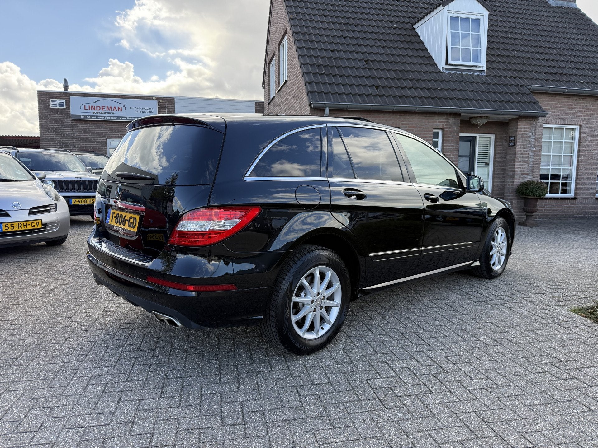 Mercedes-Benz R-Klasse 350 4-Matic Prestige Schuifdak Leder, Auto's, Automaat, Euro 5, Beige, 138 €/maand