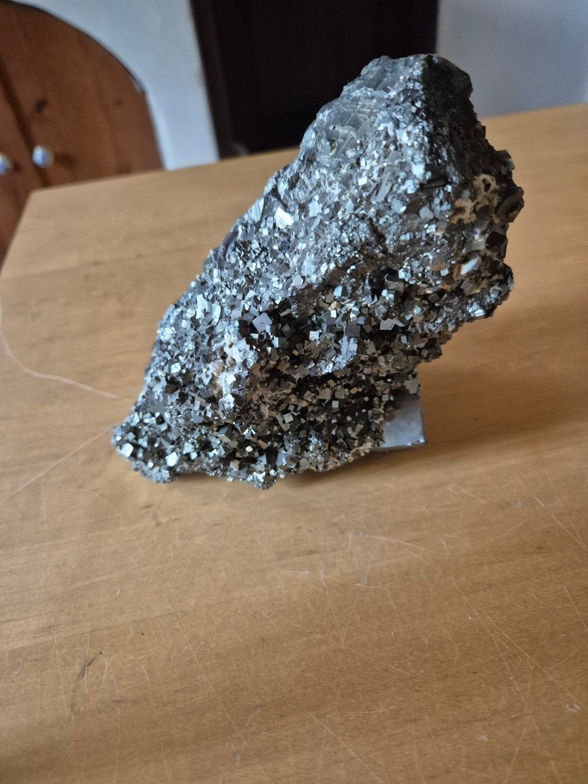 Grote Pyriet Klomp - IJzeren Pyriet Kristallen, Ophalen of Verzenden, Mineraal