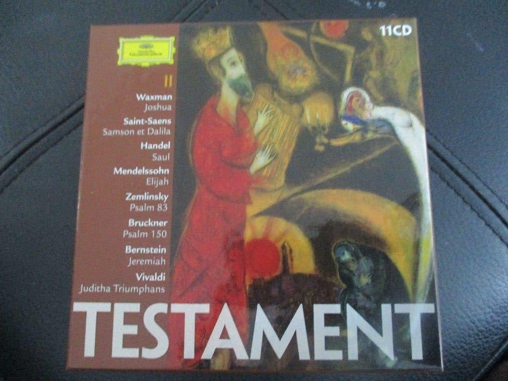Testament II CD Deutsche Grammophon  11 cd, Ophalen of Verzenden, Classicisme, Zo goed als nieuw, Overige typen