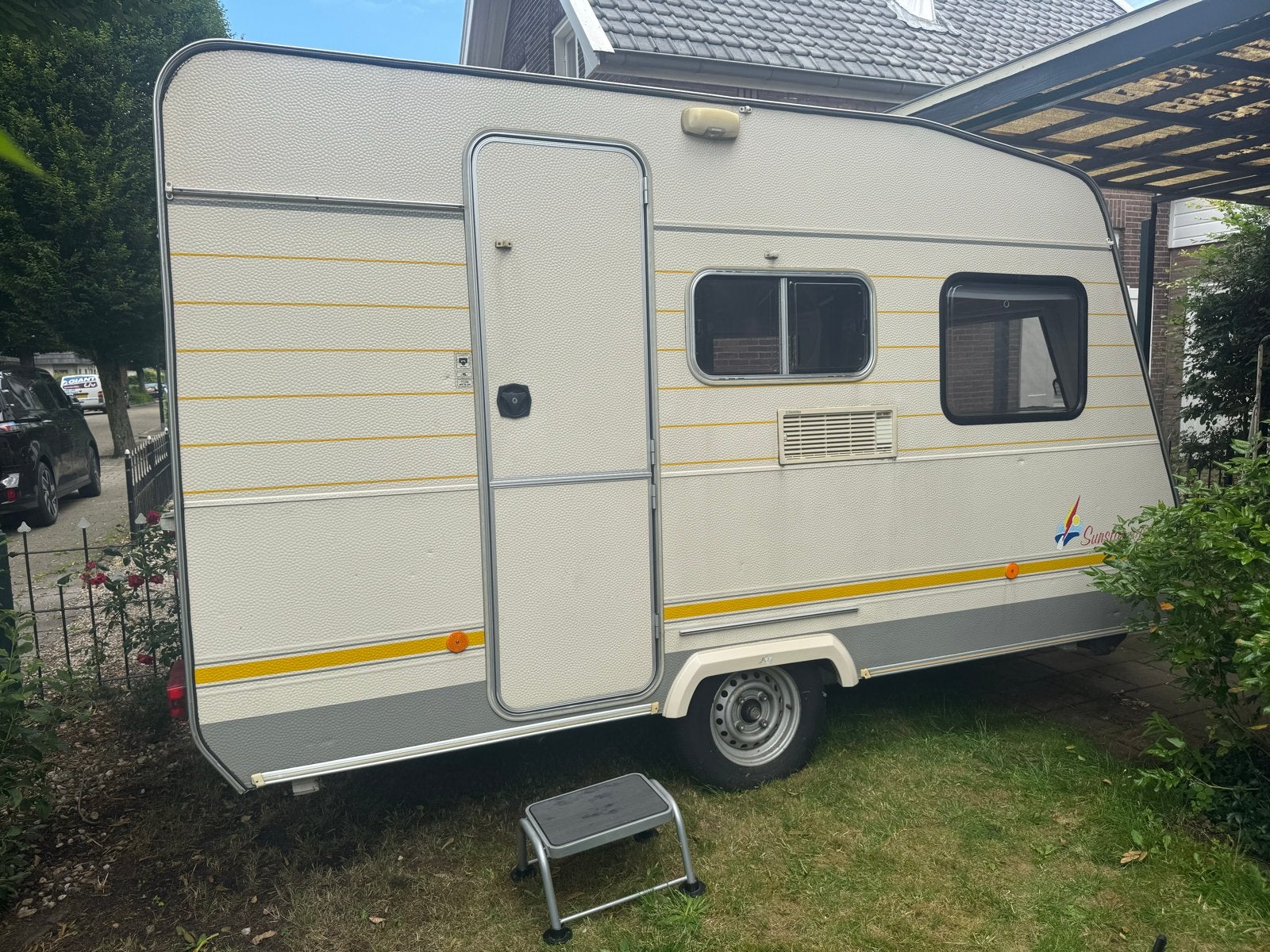 Sterckeman Caravan 3.70 meter - Compact en compleet, Caravans en Kamperen, Caravans, Sterckeman, Omvormbare zithoek, Kleine zit
