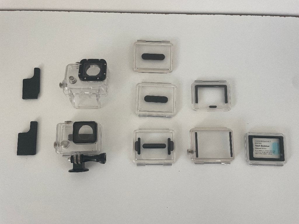 E043 GoPro Hero Accessoires OnderwaterCase Waterdichte case, Ophalen of Verzenden, Gebruikt, GoPro