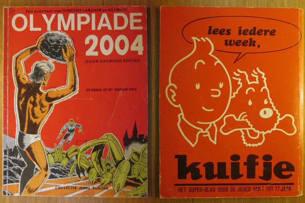 Vincent Larcher - Olympiade 2004 (SC), Boeken, Eén stripboek, Ophalen of Verzenden, Gelezen, Raymond Reding