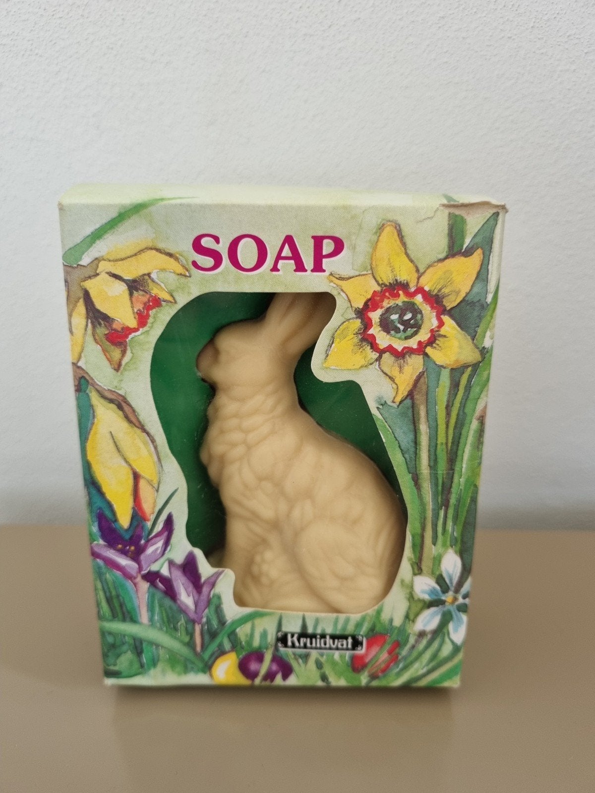 Vintage doosje Kruidvat zeep haas, Verzamelen, Ophalen of Verzenden, Zo goed als nieuw