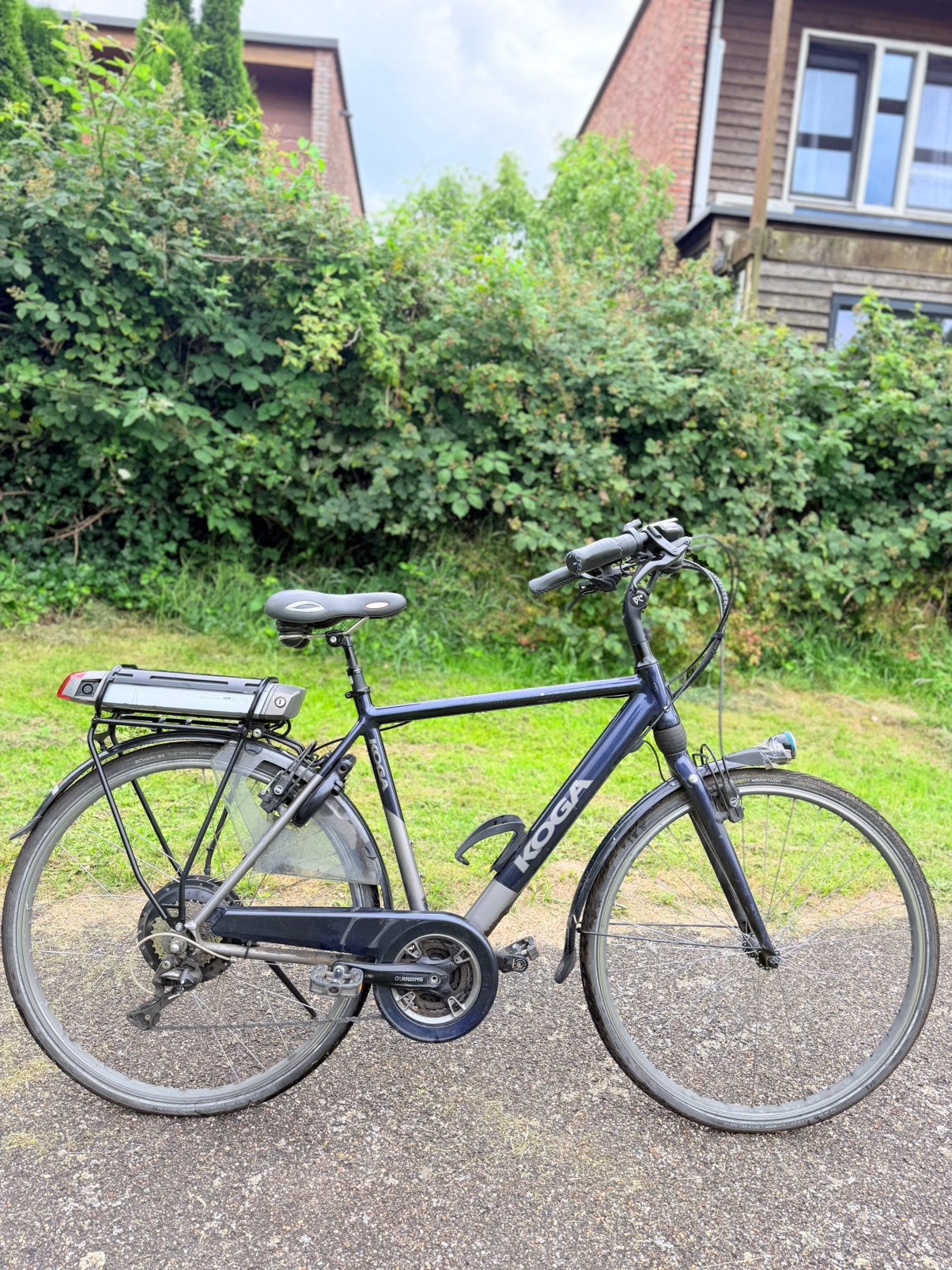 Koga E-Deluxe elektrische heren fiets in zeer goede staat!, Fietsen en Brommers, Elektrische fietsen, Ophalen, Zo goed als nieuw