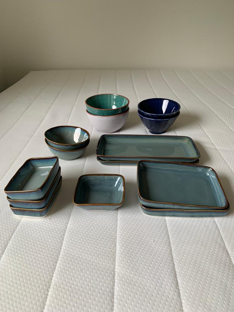 Xenos gloednieuw servies, Huis en Inrichting, Ophalen of Verzenden, Nieuw, Aardewerk, Overige stijlen