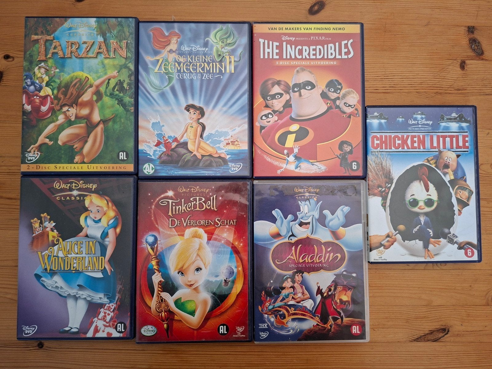 Walt Disney Dvd's, Cd's en Dvd's, Ophalen, Tekenfilm, Alle leeftijden, Nederlands