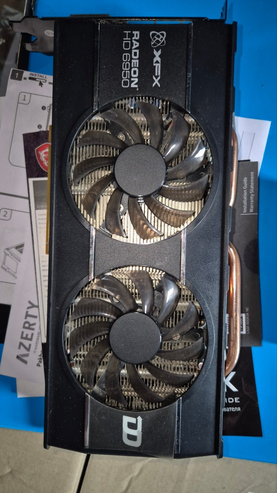 XFX Radeon HD 6950 1GB GDDR5 Videokaart, Gebruikt, AMD, Ophalen of Verzenden, GDDR5