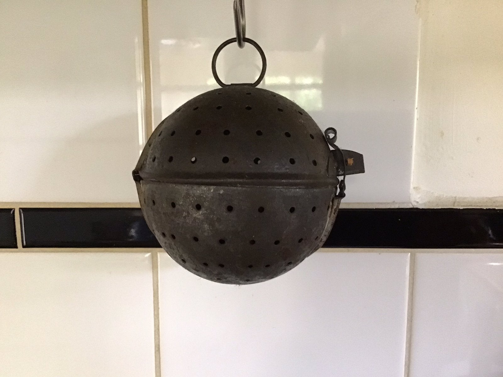 Antieke rijstbol, Ophalen of Verzenden