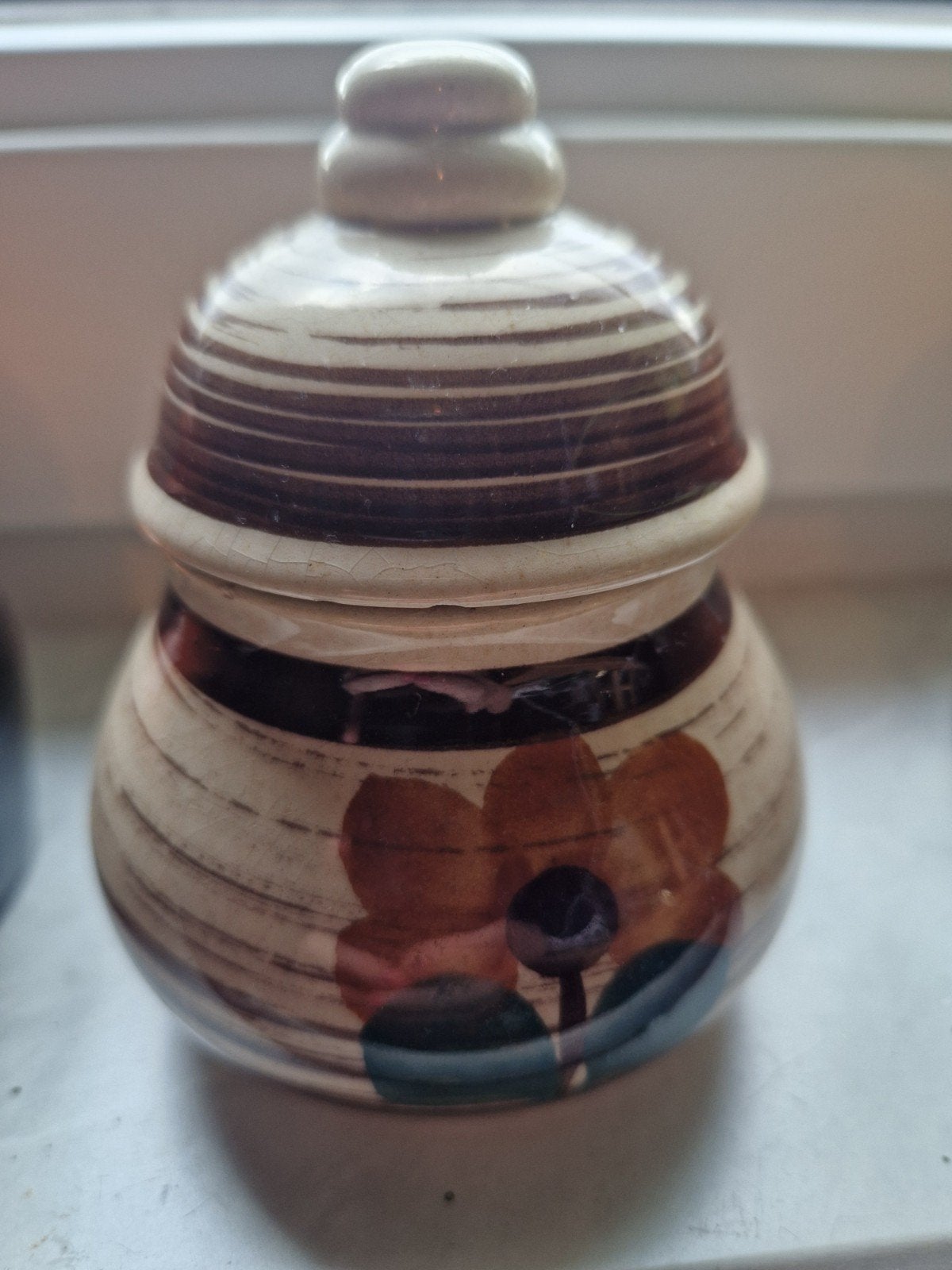 VEB Handelsleben 1321 DDR vintage suikerpot, Antiek en Kunst, Antiek | Porselein, Ophalen