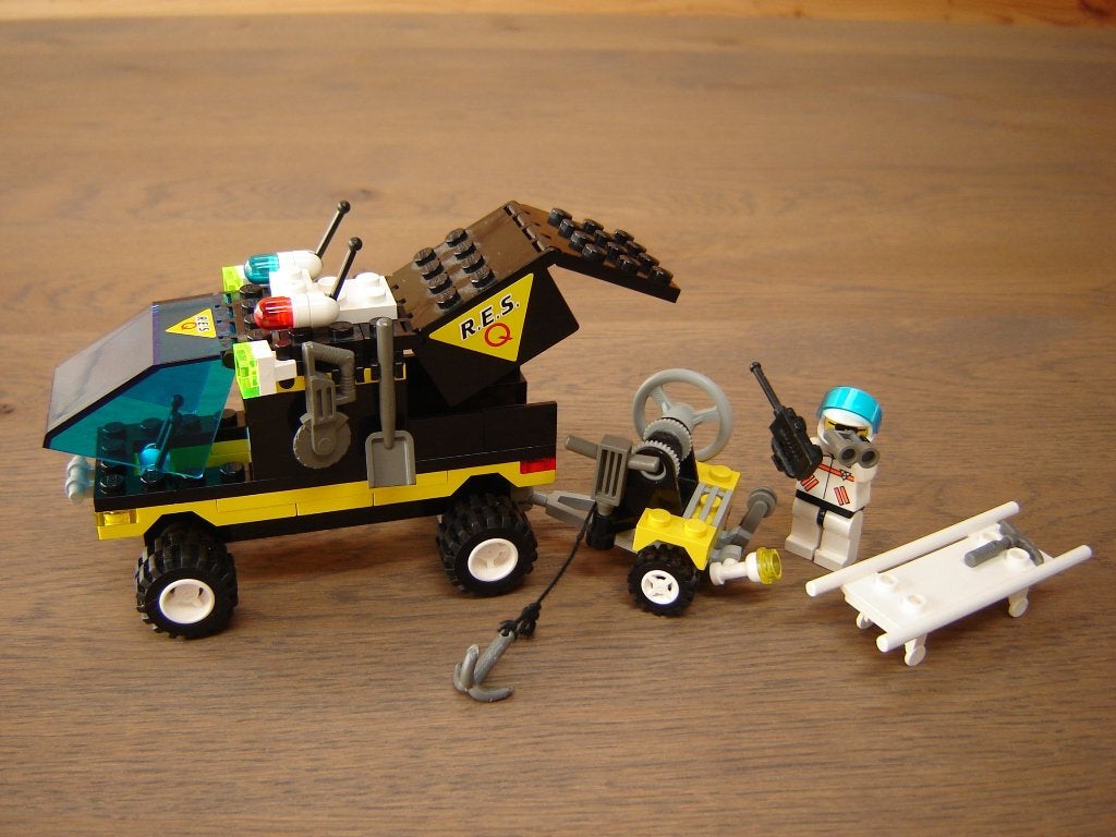 LEGO LEGOLAND EMERGENCY EVAC 6445 !!!!, Lego, Ophalen of Verzenden, LEGOLAND, Complete set