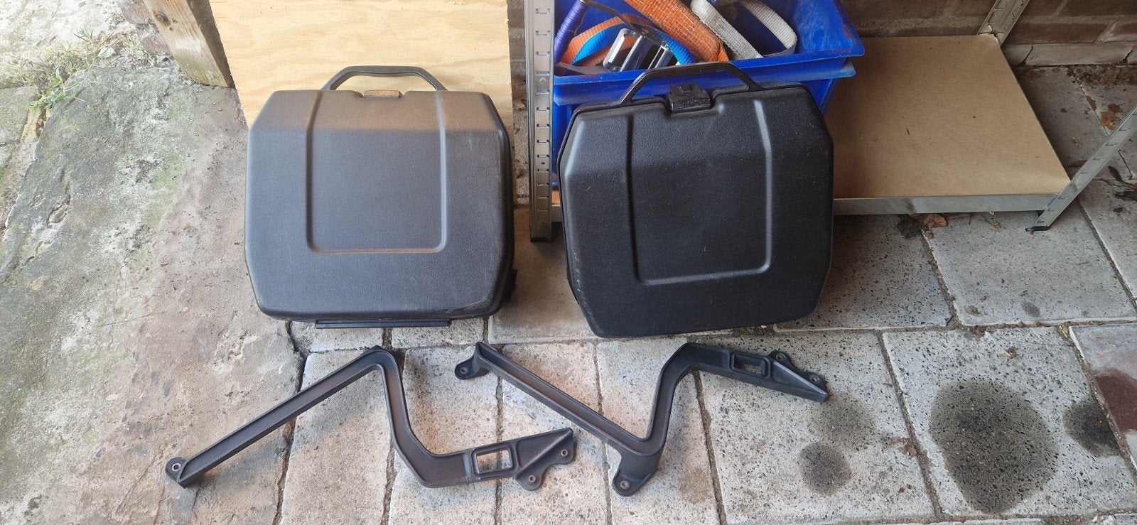 BMW K75 K100 K1100 Koffers met beugels, Ophalen of Verzenden, Gebruikt