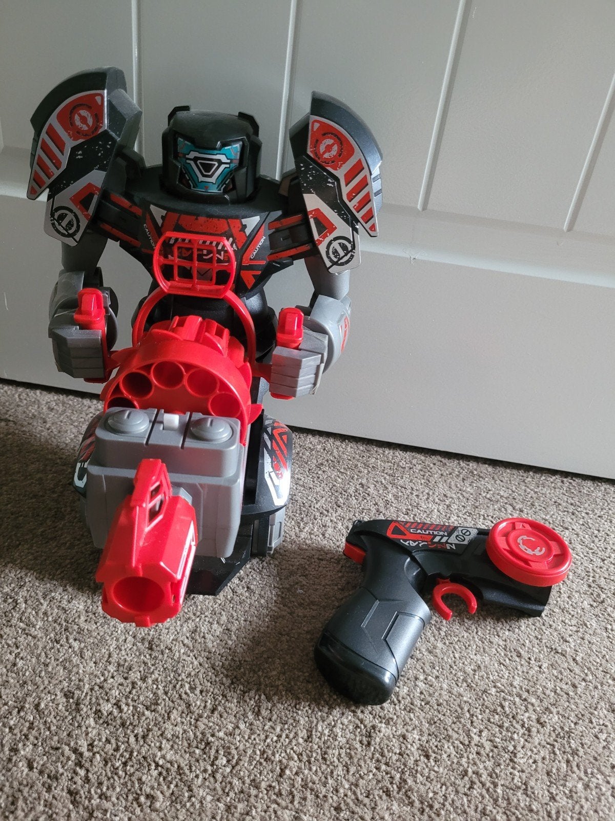 Silverlit Robo Rapidfire Nerf robot, Ophalen