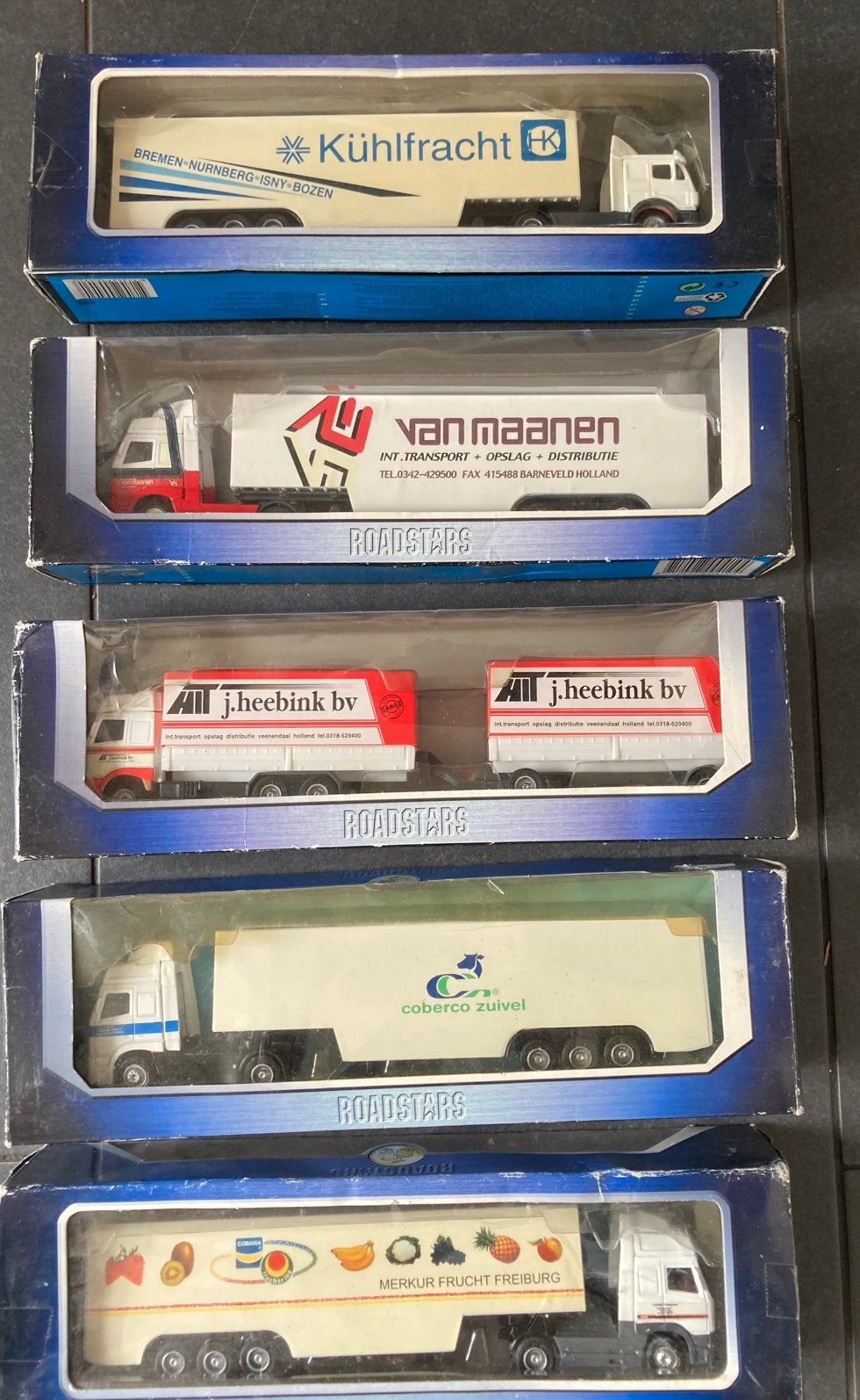 Miniatuur vrachtwagens, Ophalen, Zo goed als nieuw, Bus of Vrachtwagen, Overige merken