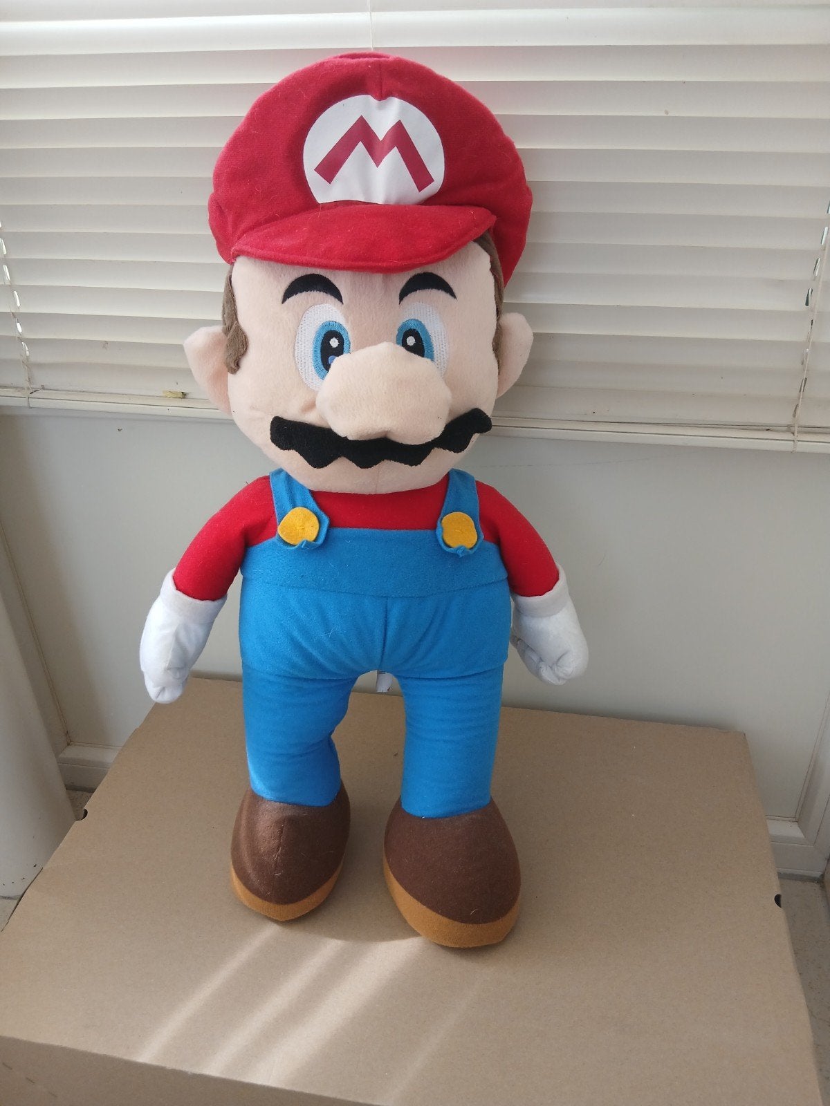 mario knuffel 55 cm hoog, Ophalen of Verzenden
