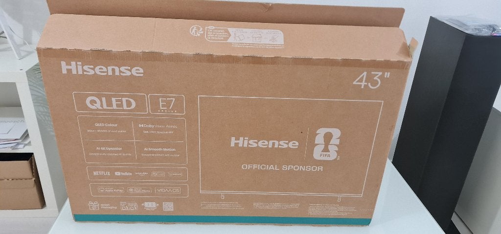 Hisense 43E79Q – 43 inch, Overige merken, QLED, Nieuw, 120 Hz