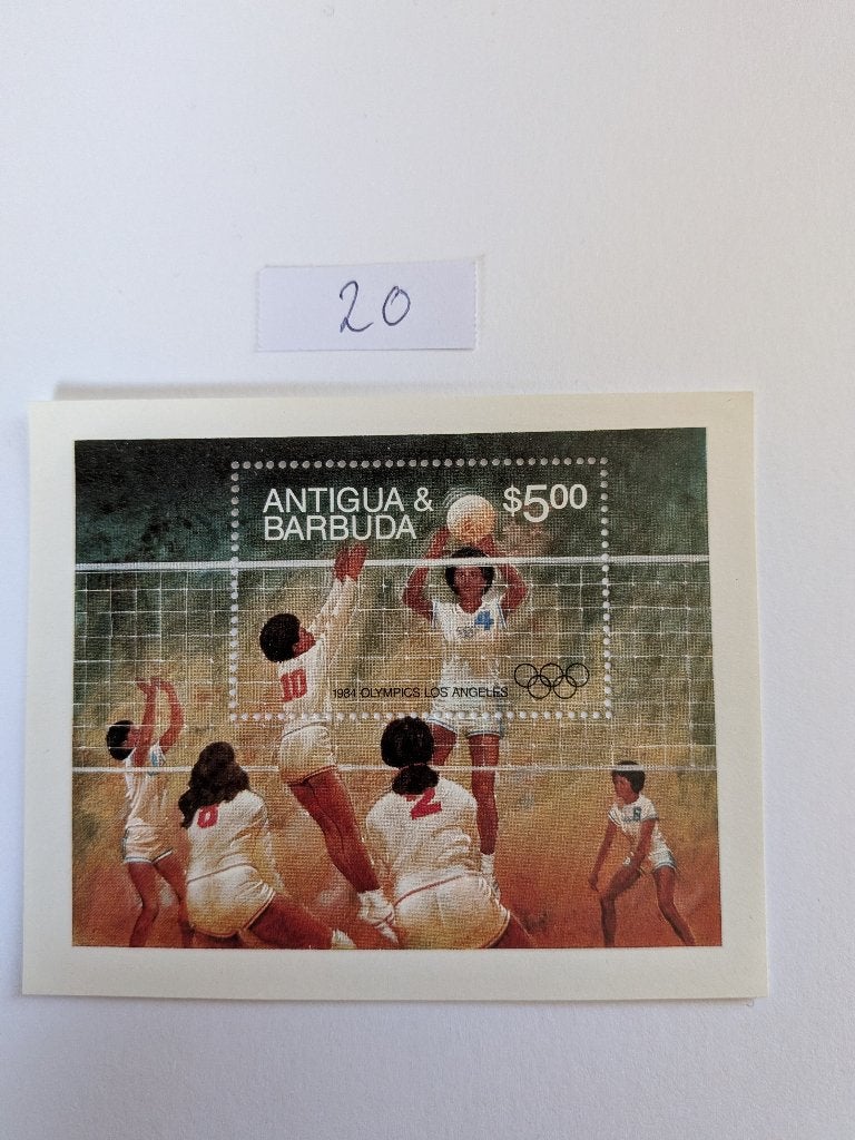 Volleybal, Verzenden, Postfris, Midden-Amerika