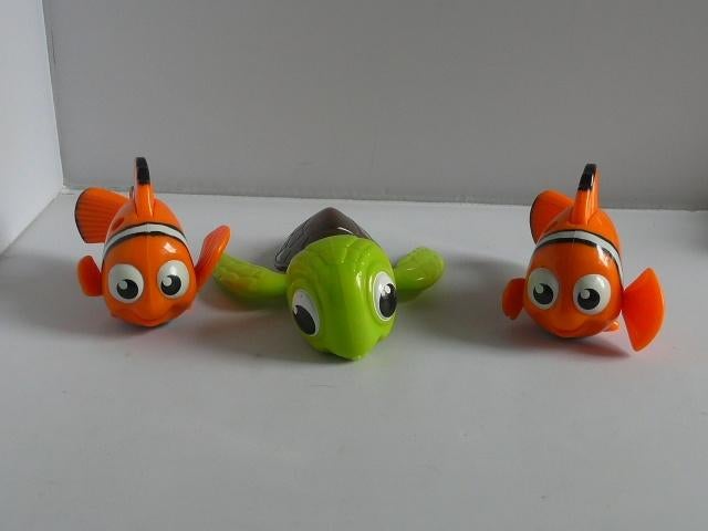 McDonalds 2003 # Finding Nemo 3x, Ophalen of Verzenden, Overige figuren, Zo goed als nieuw, Beeldje of Figuurtje