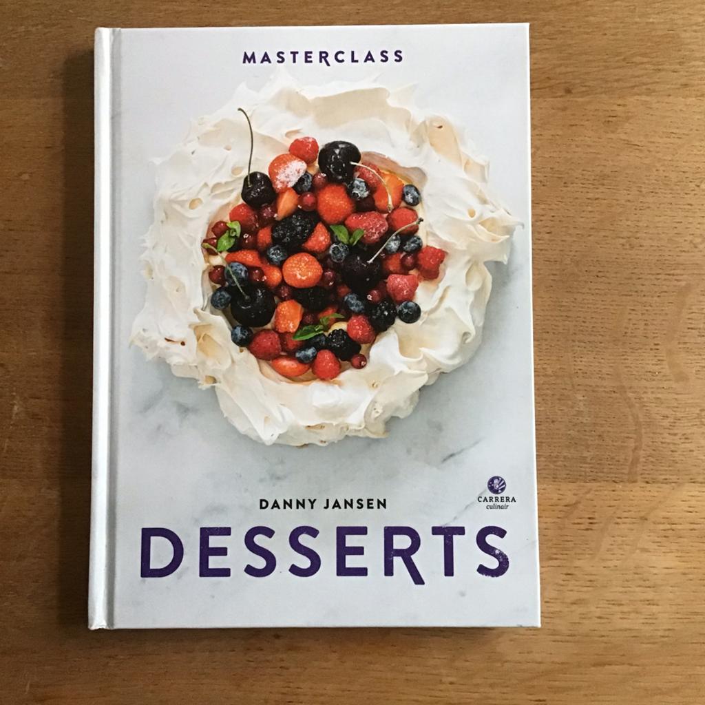 Masterclass Desserts Danny Jansen - kookboek - NIEUW, Boeken, Ophalen of Verzenden, Nieuw, Taart, Gebak en Desserts