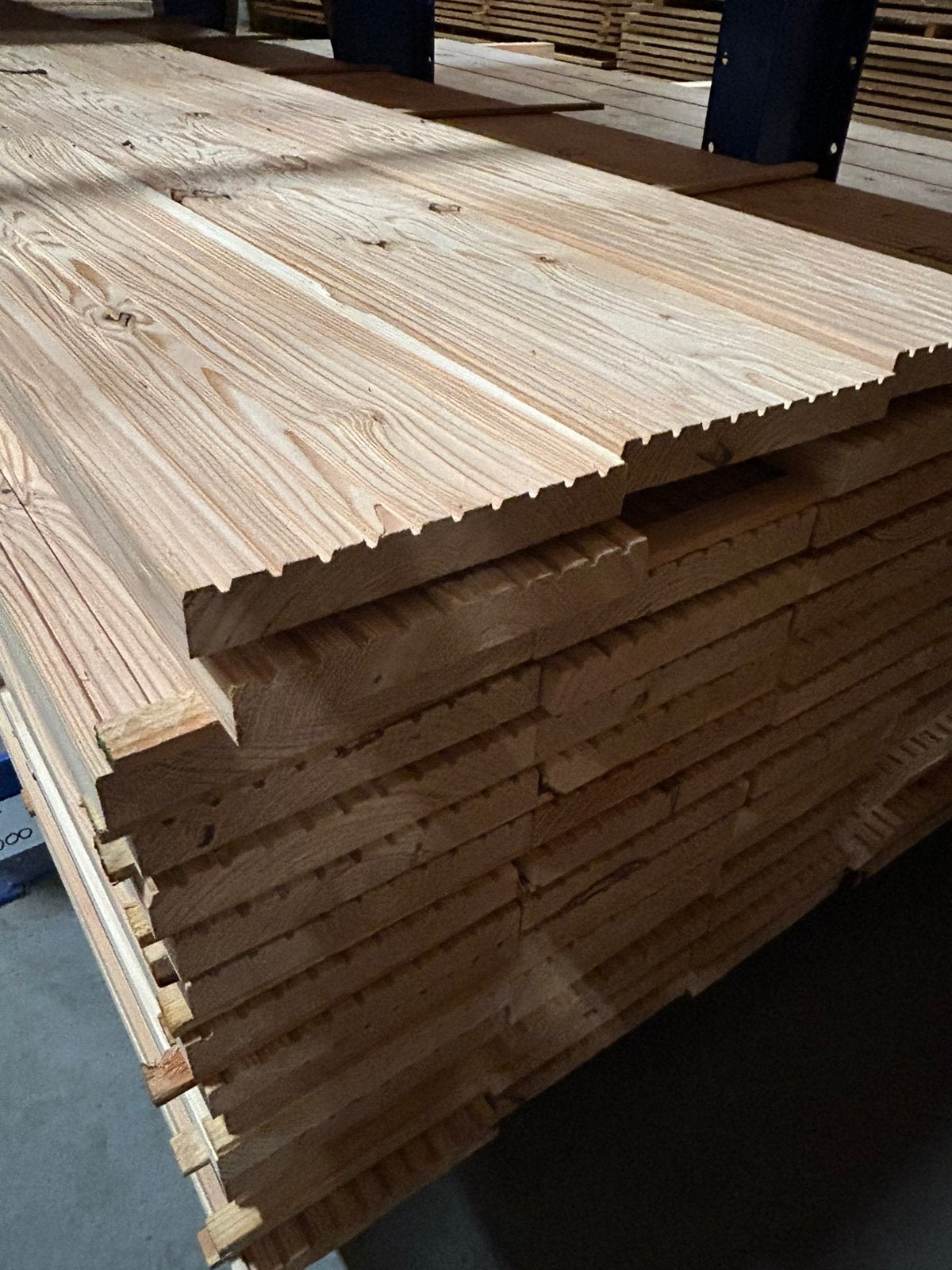 Douglas / Lariks vlonderplanken 26x190mm terrasplanken, Tuin en Terras, Ophalen, Zo goed als nieuw, 250 cm of meer, Planken