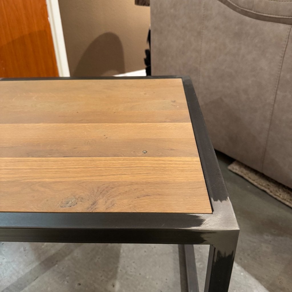 Salontafel Dahlia Massiek Eiken Lichtgrijs - Pronto Wonen, Niet ingevuld, Niet ingevuld, Niet ingevuld