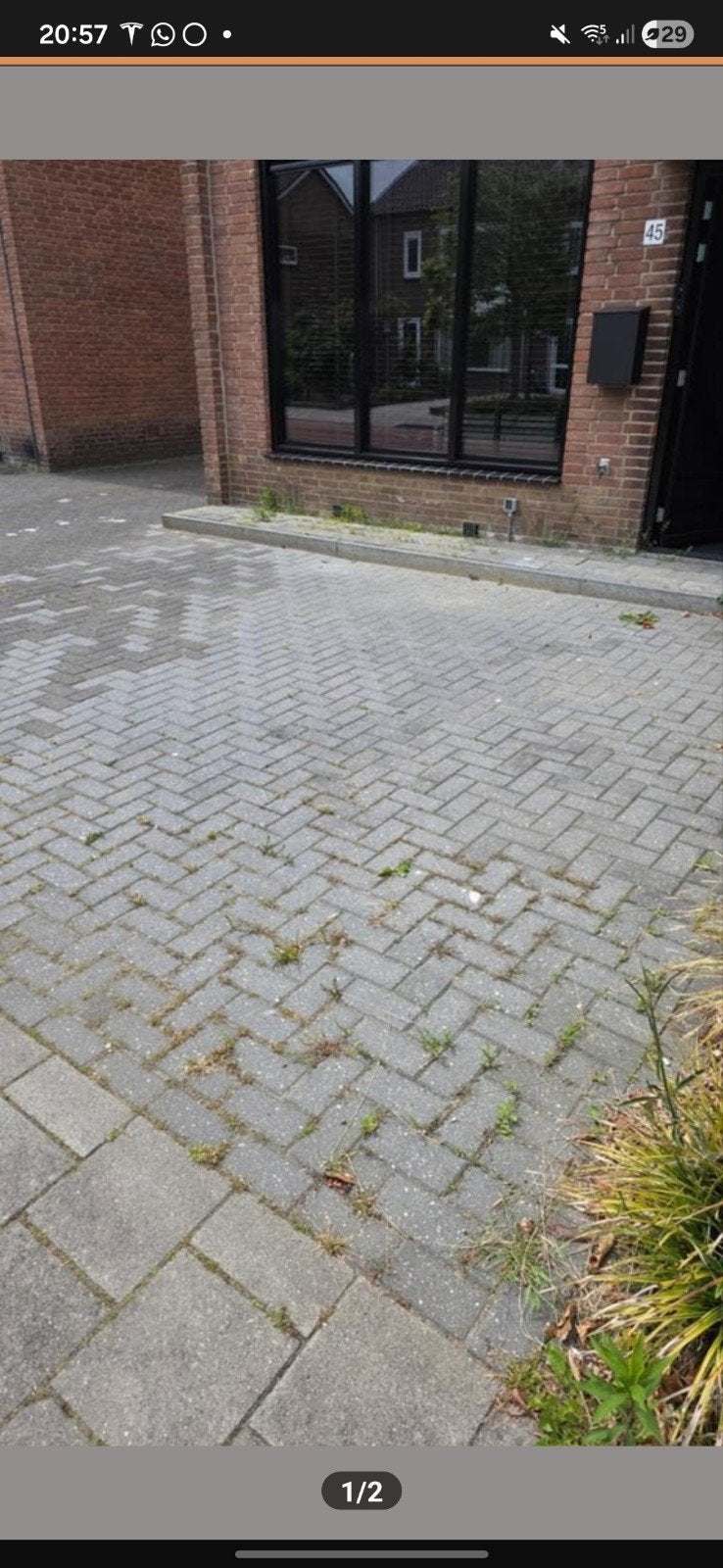 Gebruikte betonnen klinkers - Ideaal voor oprit/terras, Tuin en Terras, Tegels en Klinkers, Gebruikt, Klinkers, Beton, Ophalen of Verzenden