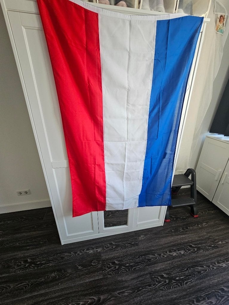 Nederlandse vlag + wimpel + muurbeugel NIEUW, Diversen, Ophalen of Verzenden, Nieuw