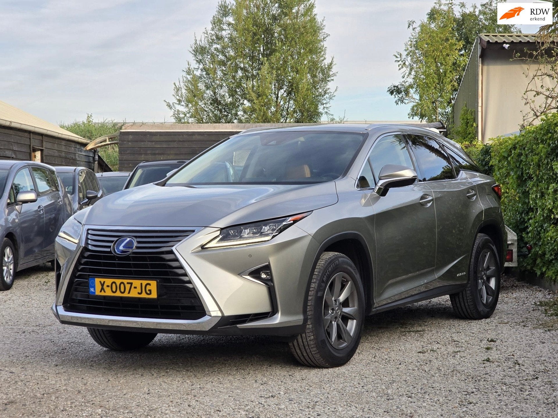 Lexus RX 450h 4WD Hybride/Trekhaak/Stoelkoeling/ACC/LED, Automaat, 2000 kg, 138 €/maand, Leder