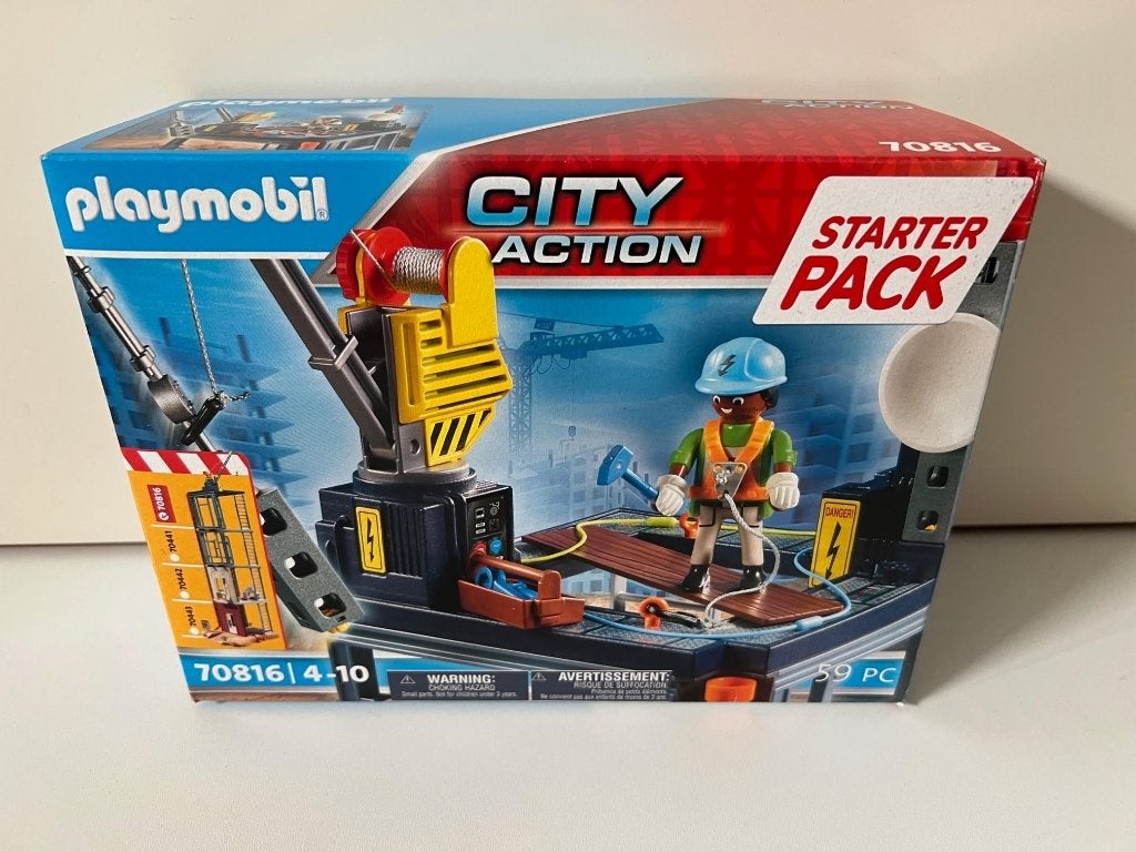 Playmobil Bouwplaats met Lier 70816, Ophalen, Nieuw