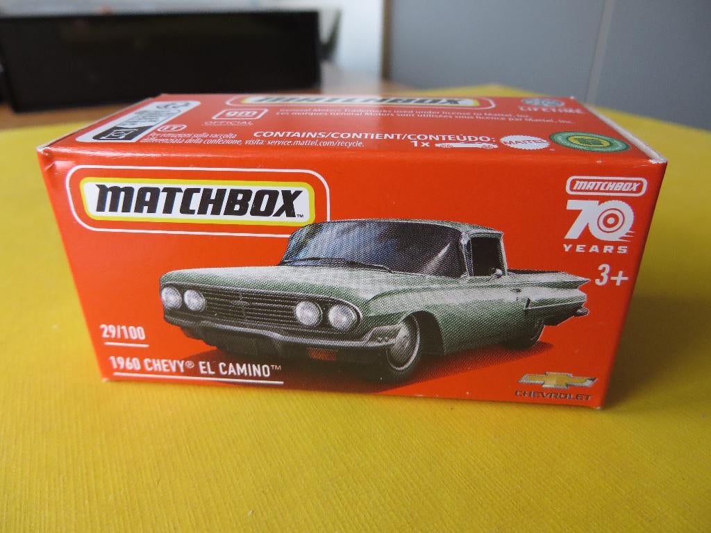 Matchbox Chevrolet El Camino, Ophalen of Verzenden, Nieuw, Auto