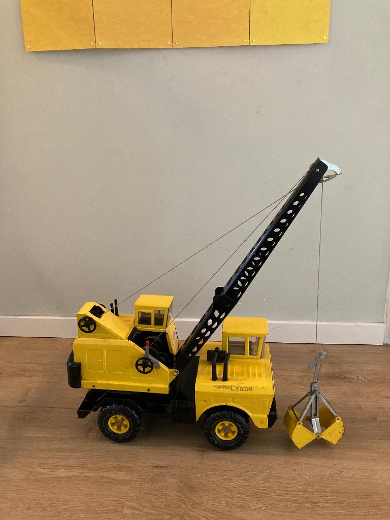Tonka kraanwagen, Ophalen, Gebruikt