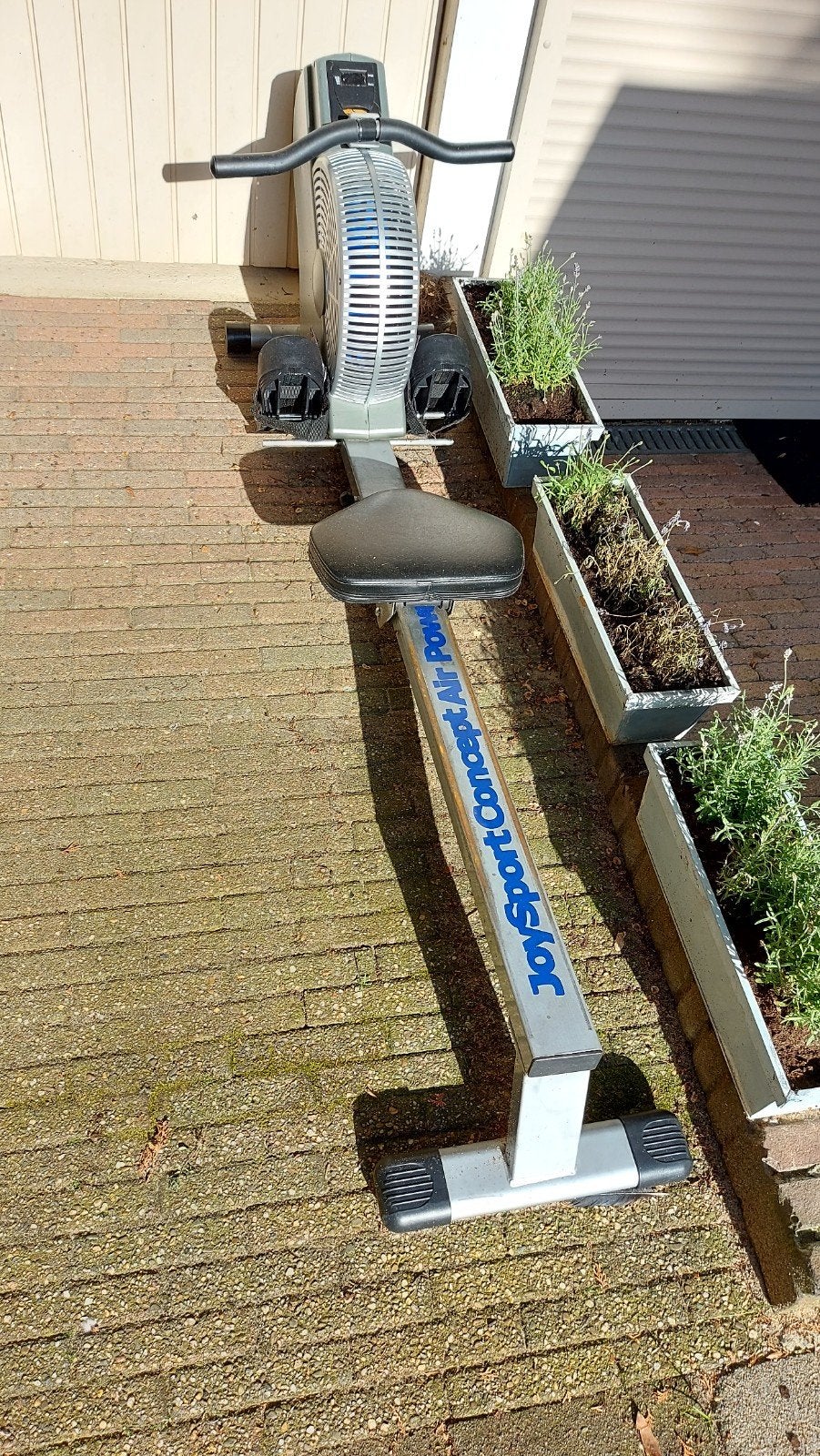 roeiapparaat, Ophalen, Gebruikt