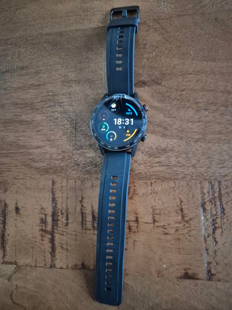 Honor Magic Watch 2 43mm smartwatch, Ophalen of Verzenden, Zwart, Android