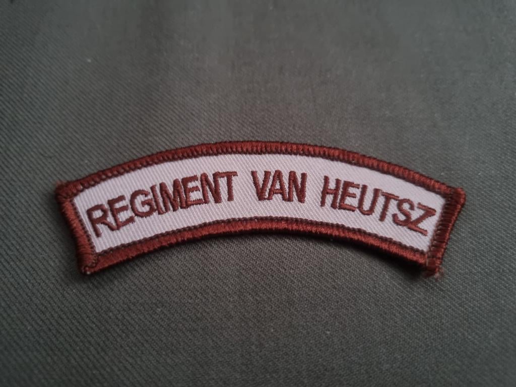 Straatnaam Regiment van Heutsz, Ophalen of Verzenden, Landmacht, Nederland, Embleem of Badge