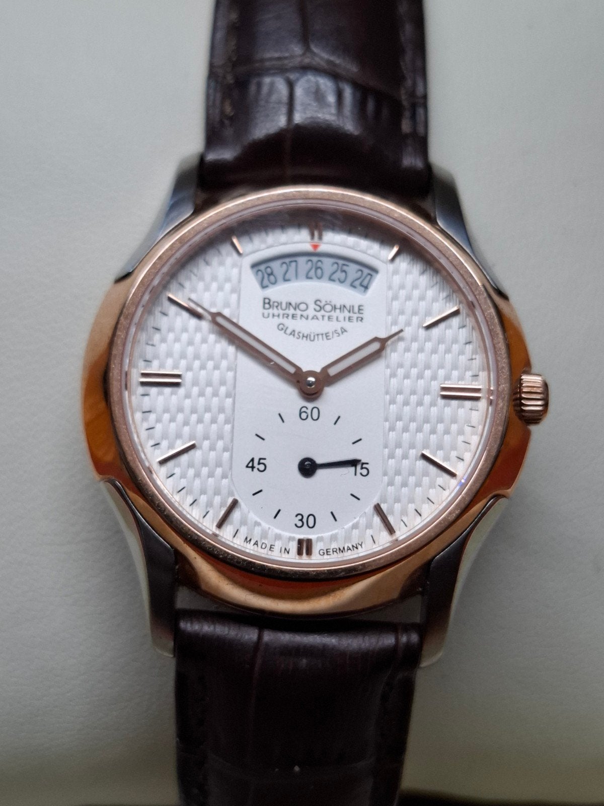 Bruno Söhnle Glashütte Herenhorloge - Zo goed als nieuw, Ophalen of Verzenden
