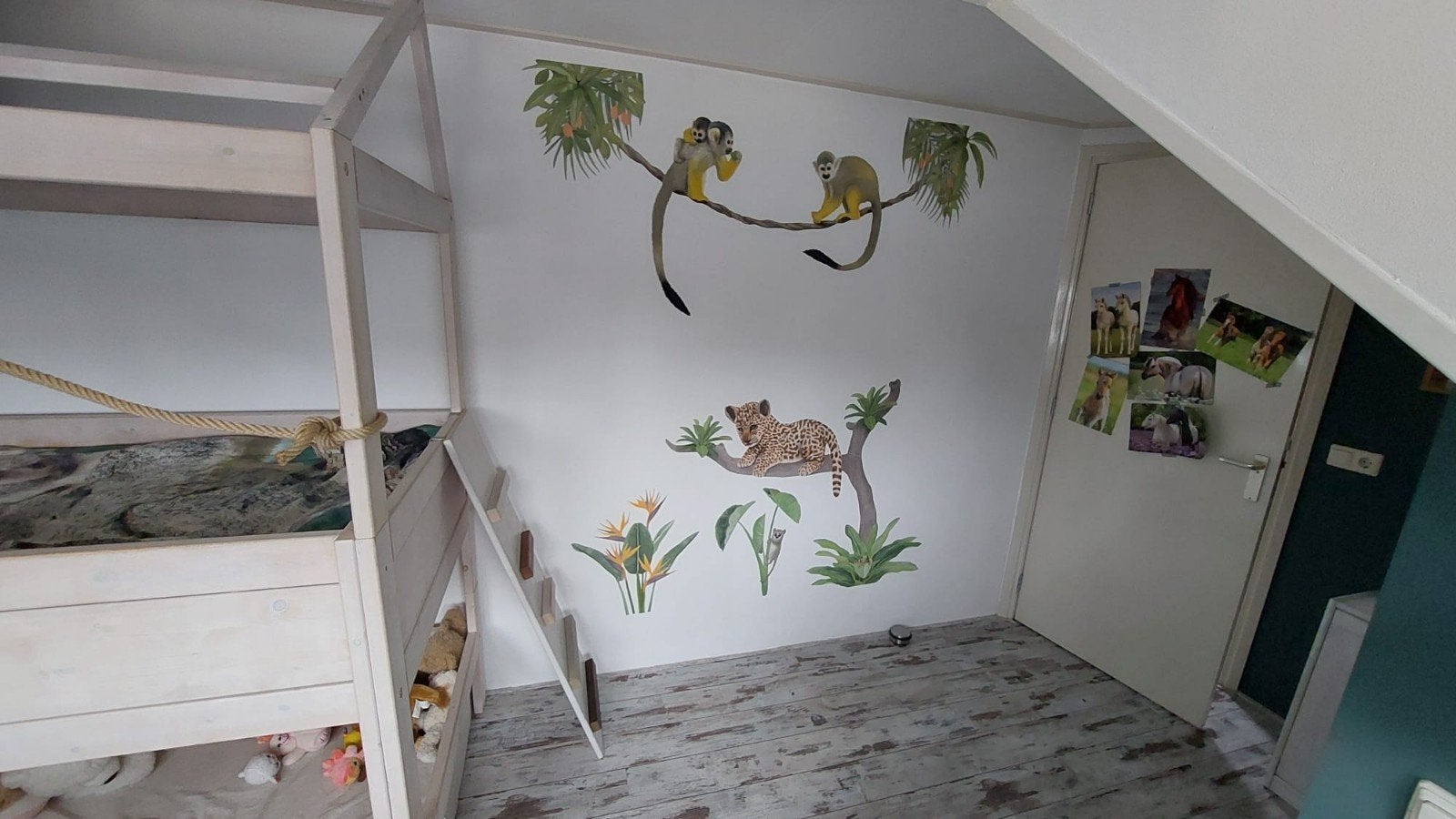 Lifetime Hoogslaper/hutbed voor kinderen, Ophalen, Gebruikt, Eenpersoons, 200 cm
