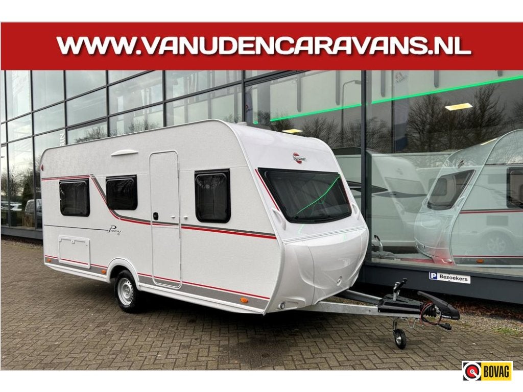 Bürstner Premio Life 480 TL MET MOVER!, Caravans en Kamperen, Standaardzit, Schokbreker, Bedrijf, Bürstner