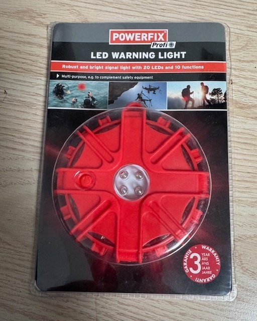 Powerfix Profi LED Waarschuwingslamp / Warning Light – Nieuw, Ophalen of Verzenden