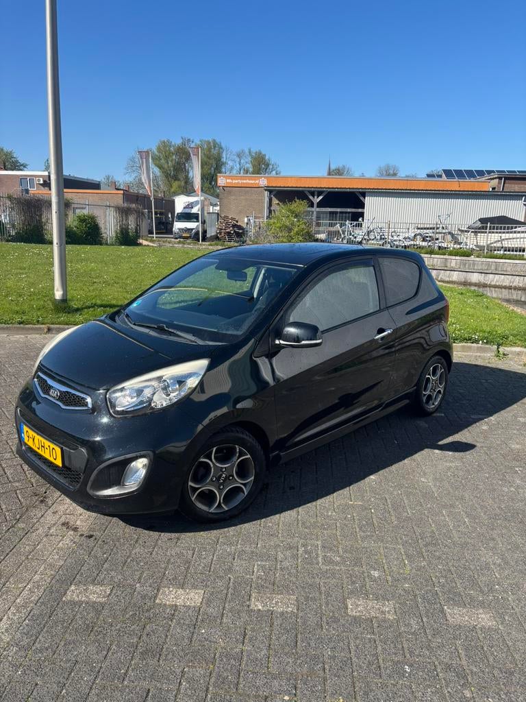 Kia Picanto 1.2 Cvvt 3-DRS 2013 Zwart, Voorwielaandrijving, Euro 5, Zwart, 4 cilinders