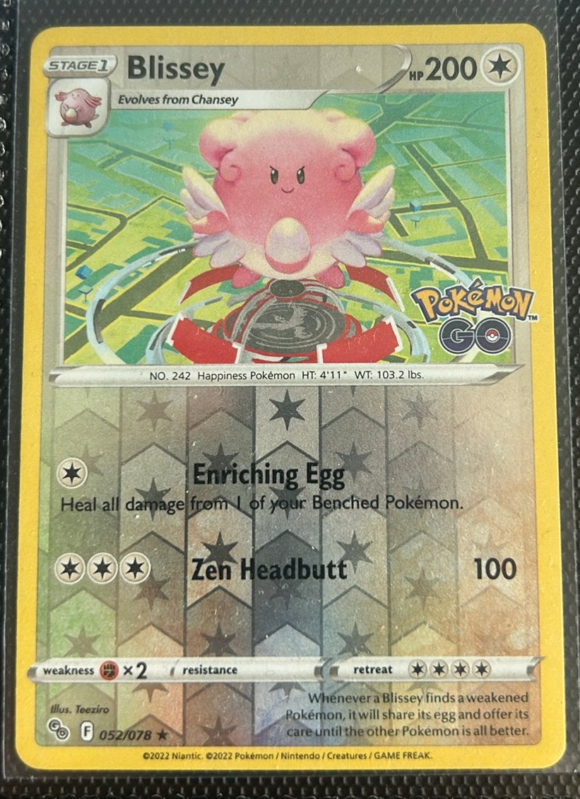 Blissey pgo052, Verzenden, Zo goed als nieuw