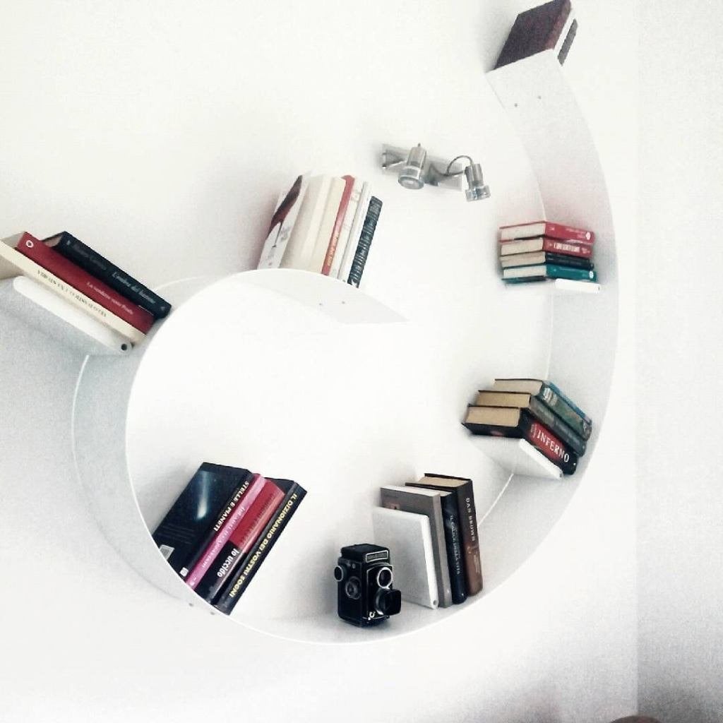 Design "boekenplank" Kartell boekenworm klein, Ophalen, Zo goed als nieuw