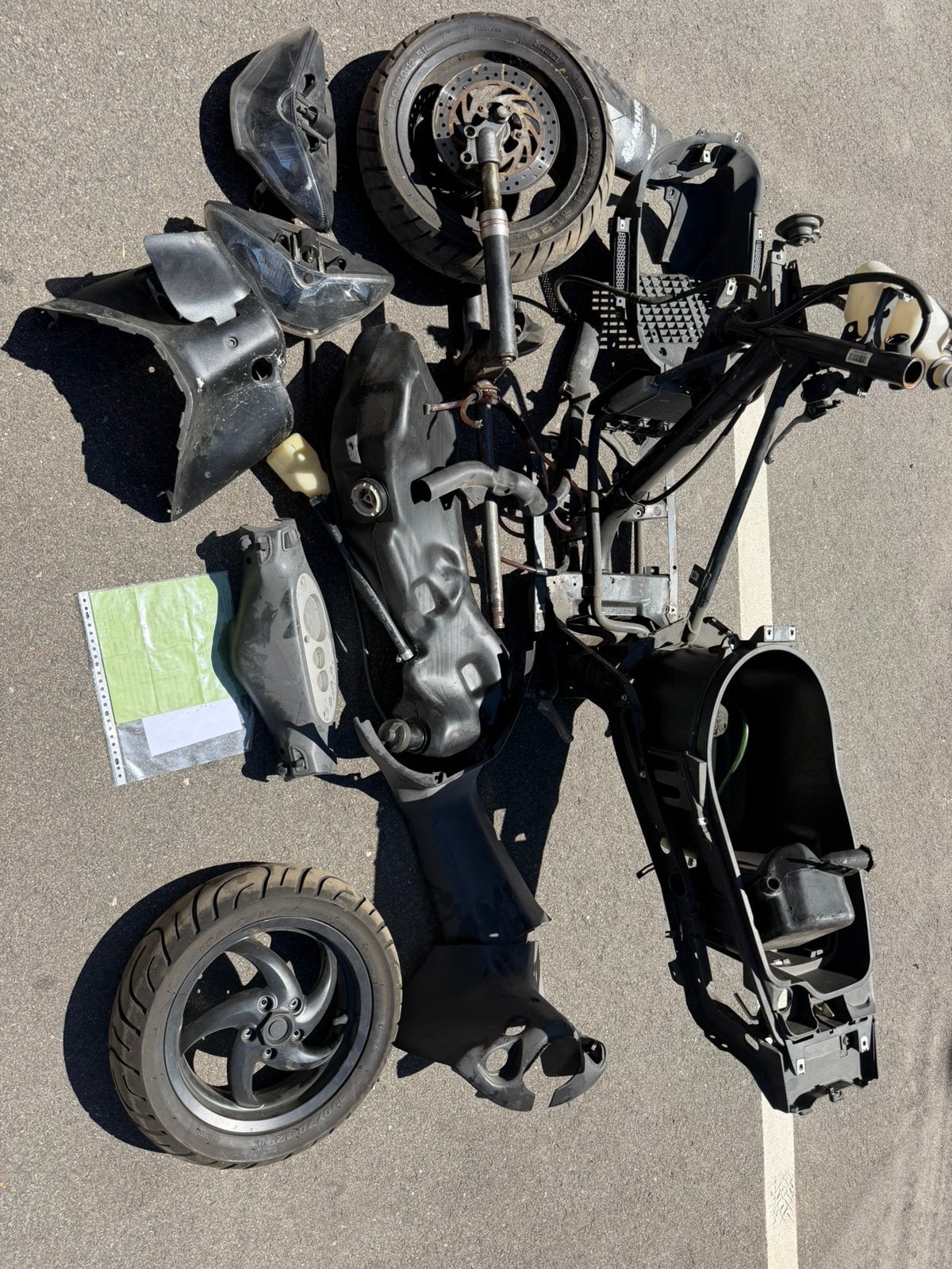 Gilera runner 50 project, Ophalen, X, X, X